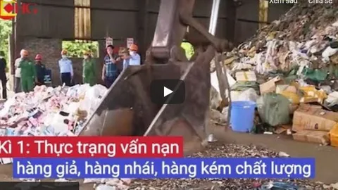 Thực trạng vấn nạn hàng giả, hàng nhái, hàng kém chất lượng