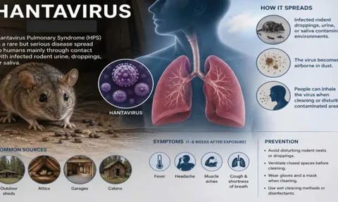 Hantavirus liệu có nguy cơ bùng phát như Covid-19?