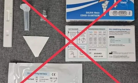 Chưa được cấp phép, kit test nhanh Covid-19 bằng nước bọt vẫn tràn lan thị trường