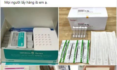 Kit test nhanh Covid-19 trôi nổi, loạn giá trên thị trường