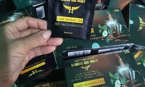 Hà Nội: Thu giữ gần 2.000 hộp 'Cafe Hoàng Gia' giảm cân có thành phần gây ngộ độc