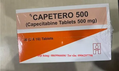 Hà Nội yêu cầu thu hồi triệt để viên nén Capetero 500mg vi phạm