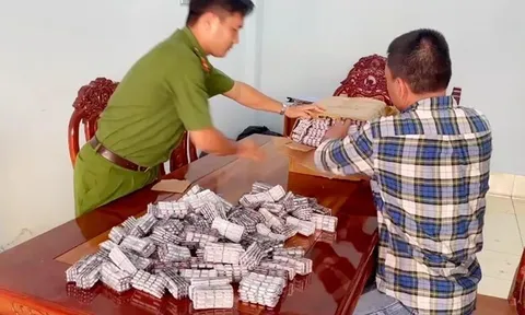 An Giang: Thu giữ 30.000 viên thuốc tân dược nghi nhập lậu