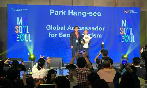 Ông Park Hang - seo là Đại sứ du lịch toàn cầu của thành phố Seoul