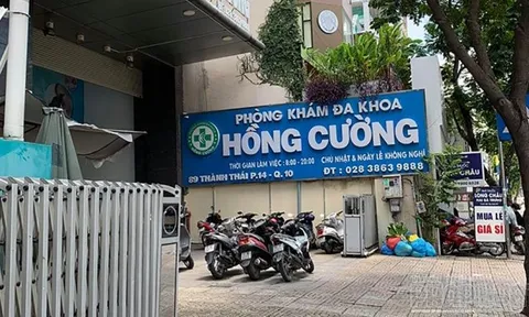 Phòng khám đa khoa Hồng Cường bị tước quyền sử dụng giấy phép hoạt động khám bệnh, chữa bệnh 4 tháng