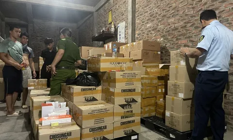 Bắc Ninh: Kiểm tra đột xuất kho hàng phát hiện 41.500 sản phẩm mỹ phẩm Hàn Quốc nhập lậu