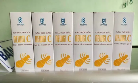 Dầu gội đầu Newgi.C 100ml bị thu hồi toàn quốc vì không đạt chuẩn chất lượng