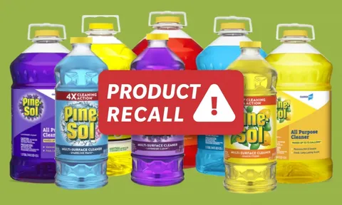 Clorox thu hồi 37 triệu chai nước tẩy rửa gia dụng có nguy cơ nhiễm khuẩn