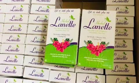 Thu hồi toàn quốc lô Gel vệ sinh phụ nữ Lanette herbal không đảm bảo chất lượng