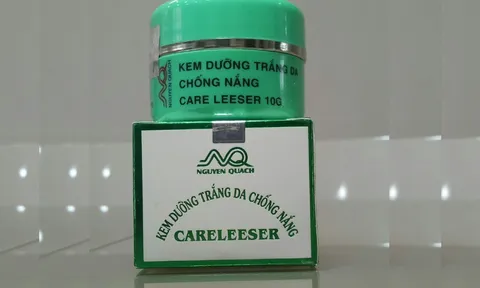 Kem dưỡng trắng da chống nắng Careleeser lại bị thu hồi toàn quốc do không đảm bảo chất lượng