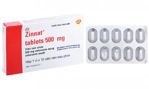 Thuốc Zinnat tablets 500mg không rõ xuất xứ bày bán trên thị trường, người tiêu dùng cần cảnh giác