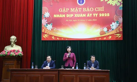 Bộ Y tế tổ chức gặp mặt báo chí nhân dịp Xuân Ất Tỵ 2025