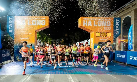 Herbalife Việt Nam đồng hành cùng giải chạy VnExpress Marathon Hạ Long