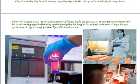 Việt Nam hưởng ứng Ngày Thế giới phòng chống lao