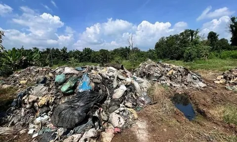 Triệt phá đường dây đổ hơn 500 tấn chất thải ra môi trường ở Đồng Nai