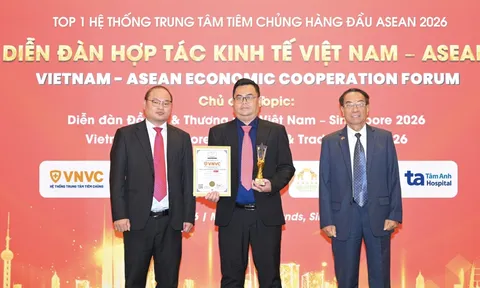 VNVC được vinh danh hệ thống tiêm chủng hàng đầu ASEAN 2026