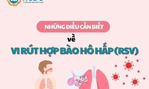 Những điều cần biết về vi rút hợp bào hô hấp (RSV)