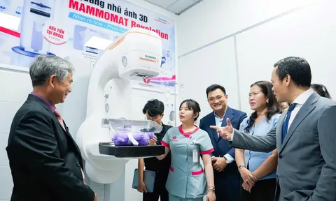 ĐBSCL lần đầu triển khai hệ thống nhũ ảnh 3D tích hợp trí tuệ nhân tạo