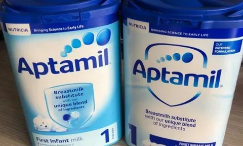 Phát hiện độc tố nguy hiểm, một lô sữa Aptamil 800g bị thu hồi