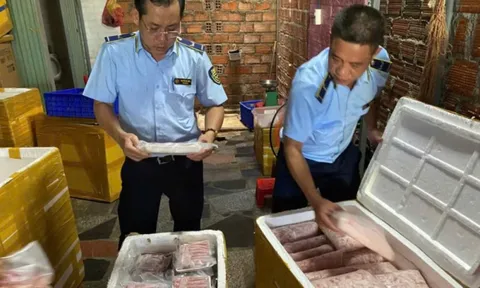 Gia Lai: Đội QLTT số 5 tạm giữ hơn 400 kg sản phẩm động vật không rõ nguồn gốc