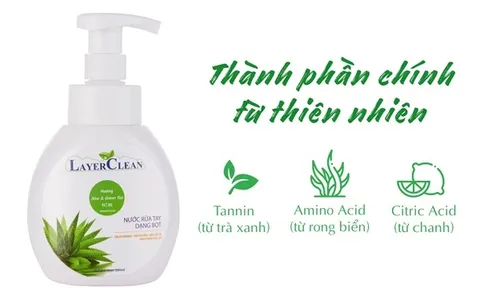 Bộ Y tế yêu cầu thu hồi nước rửa tay Layer Clean trên phạm vi toàn quốc