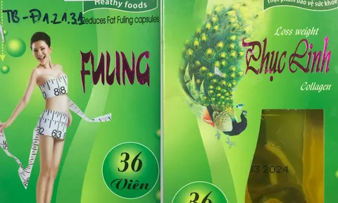 Phát hiện chất cấm trong sản phẩm Thực phẩm bảo vệ sức khoẻ Phục linh Collagen