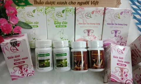 Các sản phẩm thực phẩm bảo vệ sức khoẻ của Công ty Đông Nam Dược Hoàng Anh vi phạm luật quảng cáo