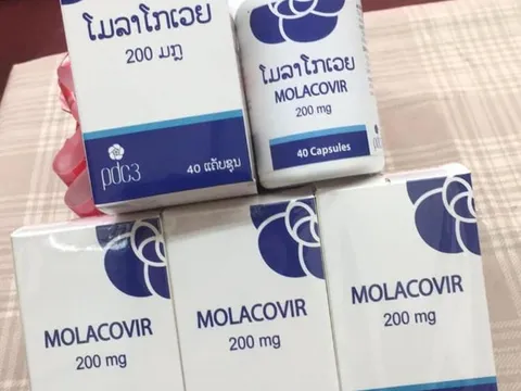 Lào sản xuất thành công thuốc Molnupiravir điều trị Covid-19