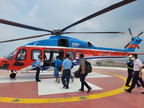 Sắp có tour “Ngắm TP. Hồ Chí Minh từ trên cao” bằng phương tiện máy bay trực thăng