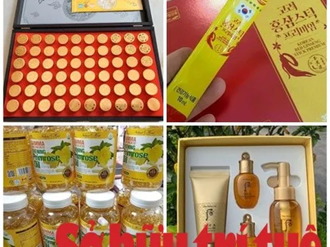 Hệ thống siêu thị hàng hóa Hàn Quốc Ms Thao-Seoul Mart (Đông Anh, Hà Nội): Sản phẩm không tem nhãn phụ được bày bán tràn lan