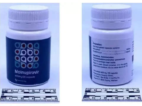 Phát hiện thuốc Molnupiravir giả ở Thụy Sĩ ghi sản xuất bởi công ty tại Bình Dương