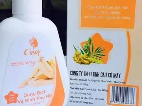 Thu hồi toàn quốc dung dịch vệ sinh phụ nữ Tinh dầu gừng