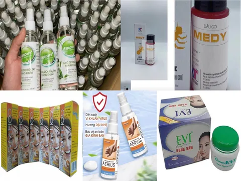 Hàng loạt mỹ phẩm kém chất lượng bị đình chỉ lưu hành, thu hồi trên toàn quốc