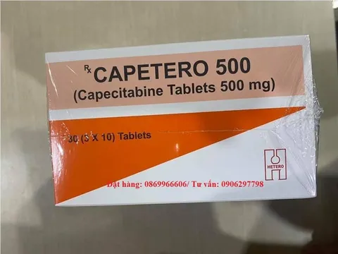 Hà Nội yêu cầu thu hồi triệt để viên nén Capetero 500mg vi phạm