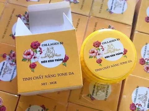 Mỹ phẩm Collagen X3 bị thu hồi có phải của Công ty Đông Anh?
