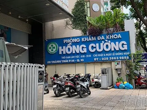 Phòng khám đa khoa Hồng Cường bị tước quyền sử dụng giấy phép hoạt động khám bệnh, chữa bệnh 4 tháng