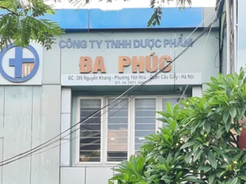 Hà Nội: Phát hiện mẫu thuốc Cefuroxim 500 giả tại Công ty TNHH Dược phẩm Đa Phúc