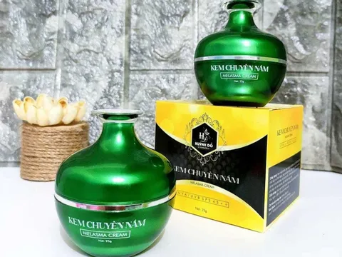 Thu hồi khẩn cấp kem chuyên nám Huỳnh Đỗ Cosmetics vượt quá mức thủy ngân cho phép