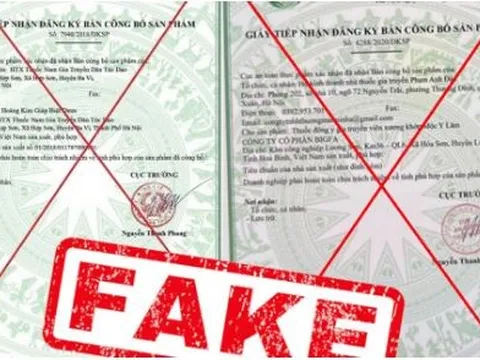 Cảnh báo: Sản phẩm Hoàng Kim Giáp Biệt Dược sử dụng giấy tờ giả lừa dối khách hàng