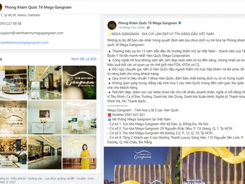 Cơ sở Mega Gangnam bị tước giấy phép hoạt động khám chữa bệnh 1 tháng