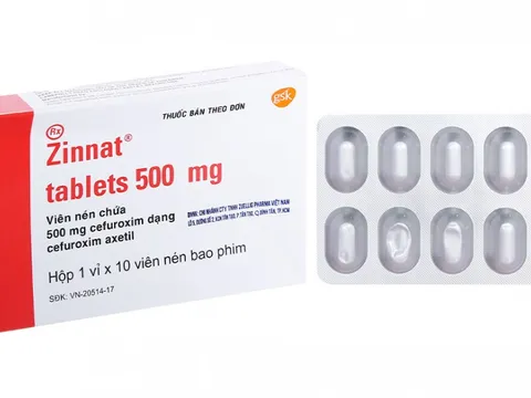 Thuốc Zinnat tablets 500mg không rõ xuất xứ bày bán trên thị trường, người tiêu dùng cần cảnh giác