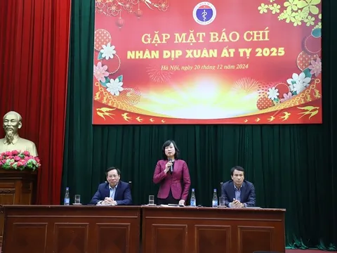 Bộ Y tế tổ chức gặp mặt báo chí nhân dịp Xuân Ất Tỵ 2025