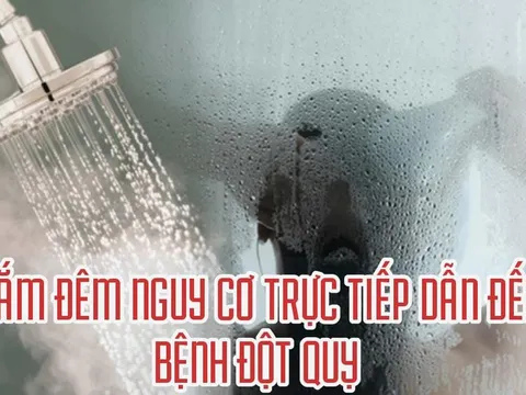 Thói quen tắm khuya có thể dẫn đến những hậu quả nghiêm trọng cho sức khỏe