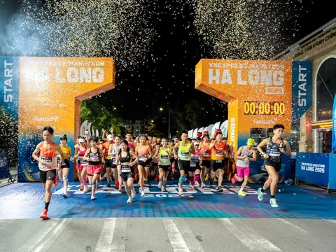 Herbalife Việt Nam đồng hành cùng giải chạy VnExpress Marathon Hạ Long