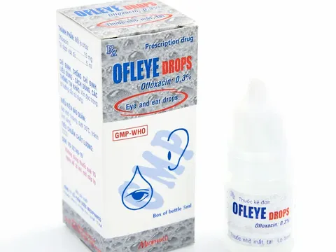 Bộ Y tế thông báo thu hồi thuốc nhỏ mắt, tai Ofleye Drops vi phạm mức độ 3