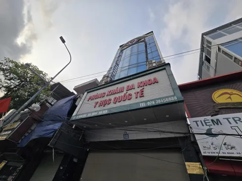 Đình chỉ hoạt động Phòng khám đa khoa Y học quốc tế