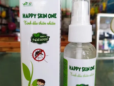 Đình chỉ lưu hành toàn quốc lô 'Tinh dầu thiên nhiên Happy Skin One'