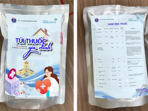TPHCM gửi 30.000 “Túi thuốc gia đình” hỗ trợ người dân chịu ảnh hưởng do bão số 3