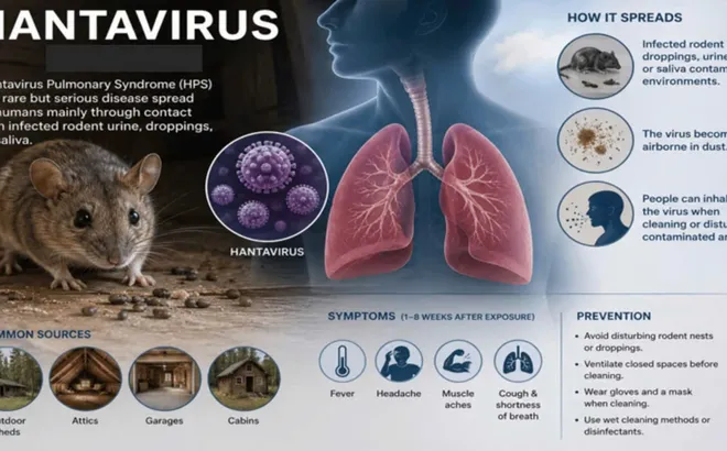 Hantavirus liệu có nguy cơ bùng phát như Covid-19?