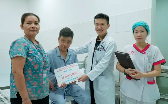 Nam sinh lớp 7 được bít lỗ thông liên nhĩ 20 mm nhờ chương trình tầm soát tim bẩm sinh miễn phí